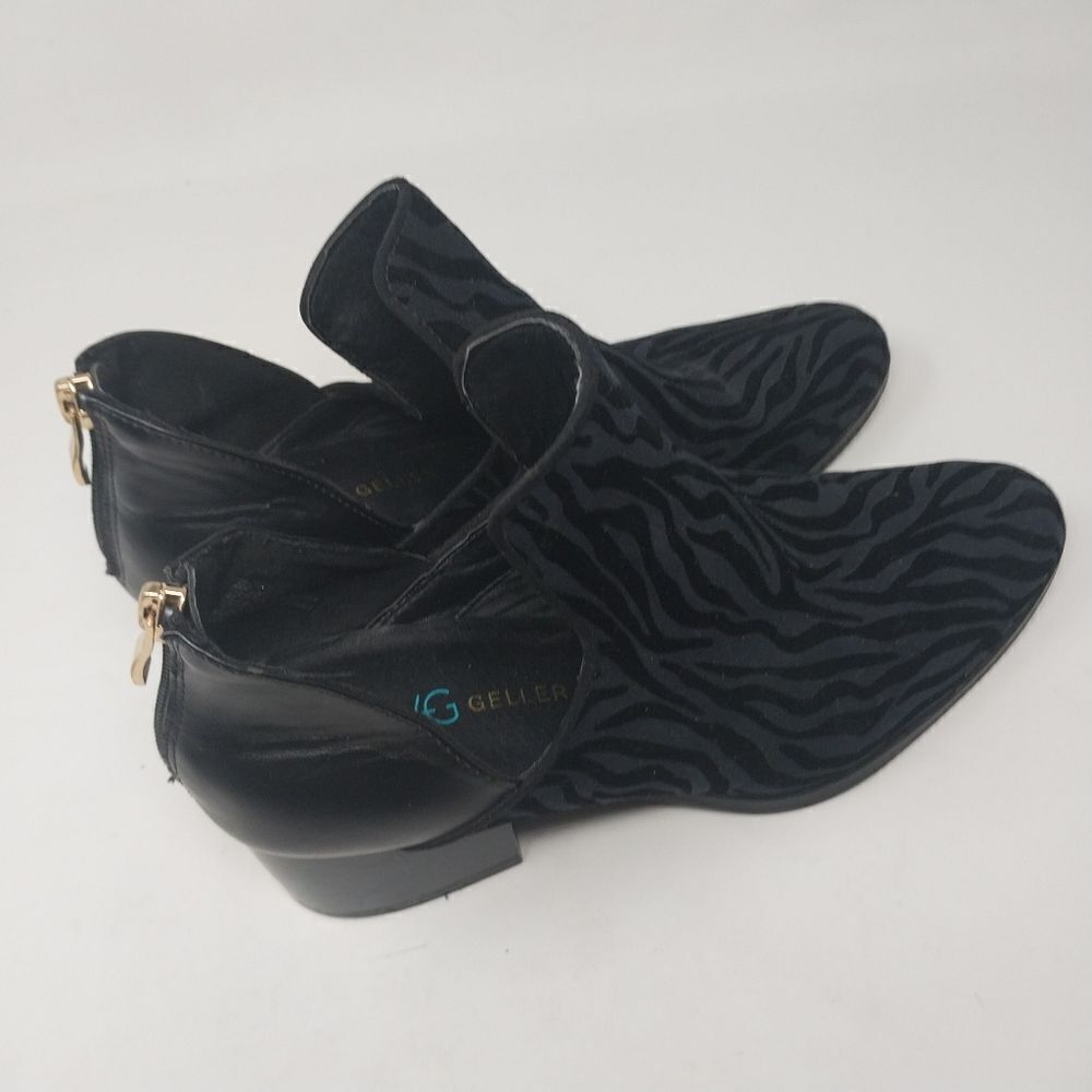 Andrew Gellar Black Suede Shoes. Size 9.5 M - Picture 14 of 16